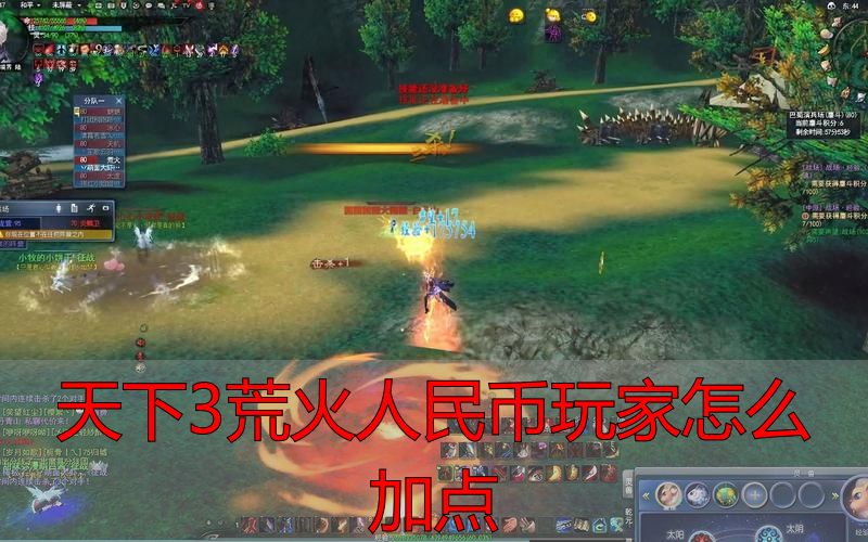 天下3荒火人民币玩家怎么加点_天下3荒火人民币玩家加点攻略_天下3荒火主加攻击暴击输出稳定